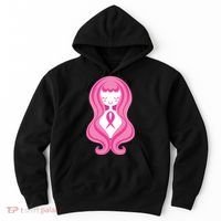 Breast Cancer Awareness Pink Ribbon Girl Hoodie thumb 0