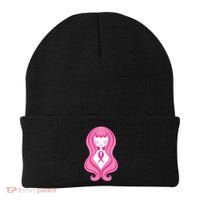 Breast Cancer Awareness Pink Ribbon Girl Beanie thumb 0