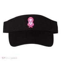 Breast Cancer Awareness Pink Ribbon Girl Visor thumb 0