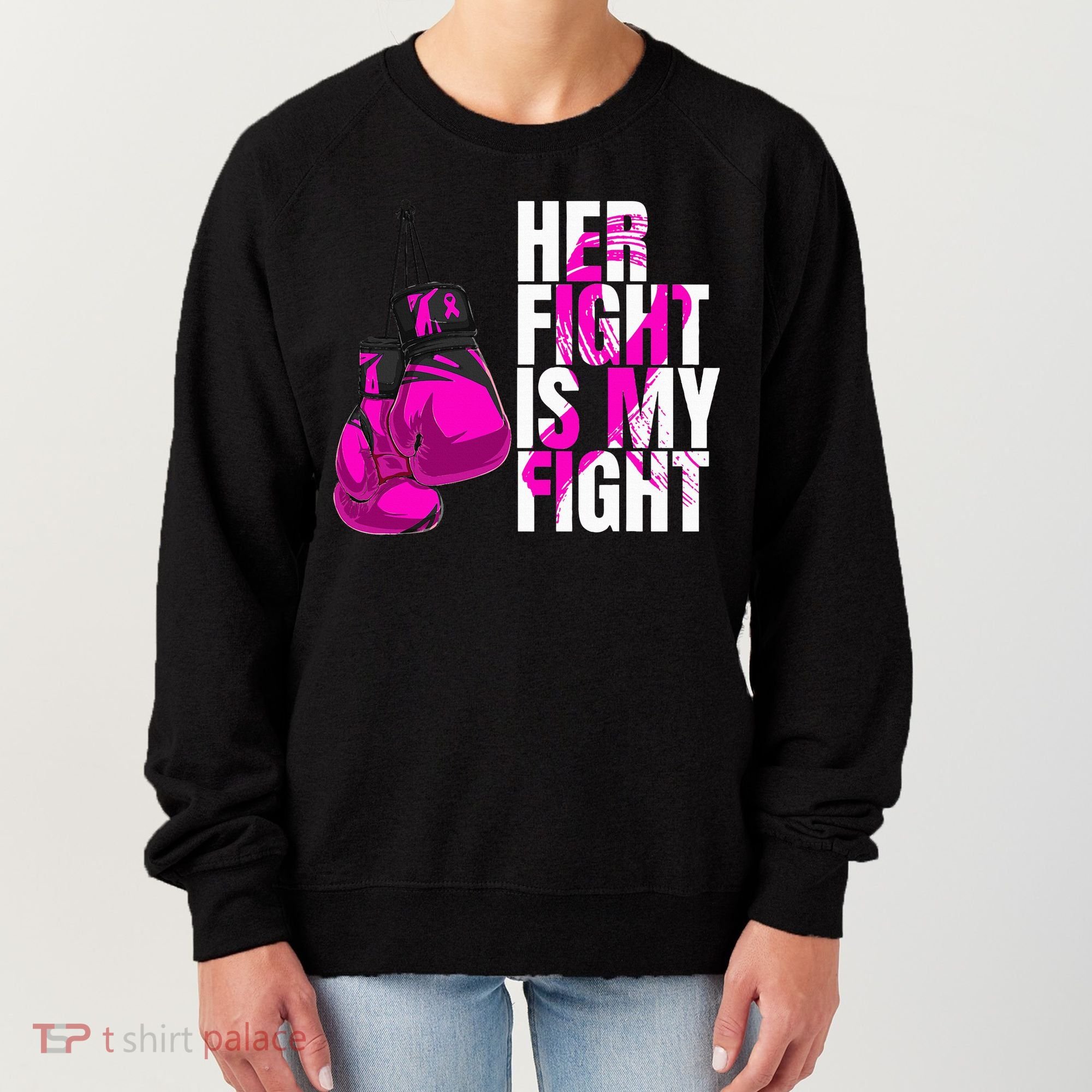 Breast Cancer Awareness Husband Support Squad Women's Sweatshirt