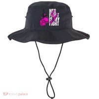 Breast Cancer Awareness Husband Support Squad Bucket Hat thumb 0