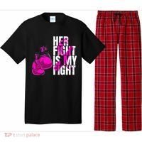 Breast Cancer Awareness Husband Support Squad Pajama Set thumb 0