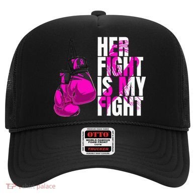 Breast Cancer Awareness Husband Support Squad Hat