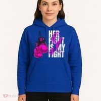 Breast Cancer Awareness Husband Support Squad Hoodie thumb 5