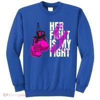 Breast Cancer Awareness Husband Support Squad Sweatshirt thumb 0
