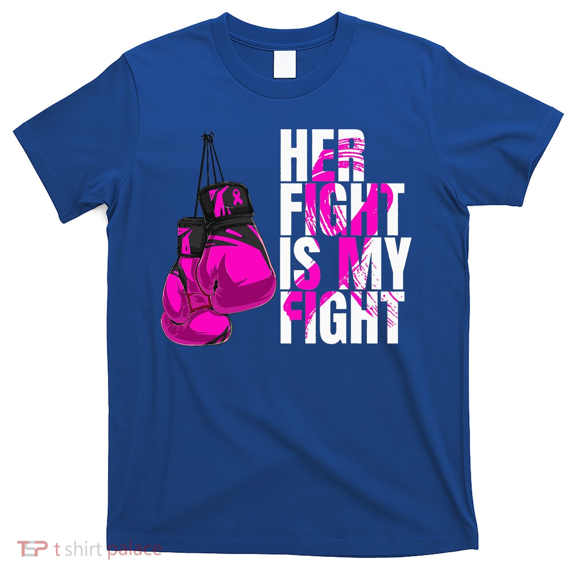Breast Cancer Awareness Husband Support Squad T-Shirt