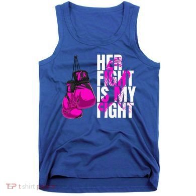 Breast Cancer Awareness Husband Support Squad Tank Top