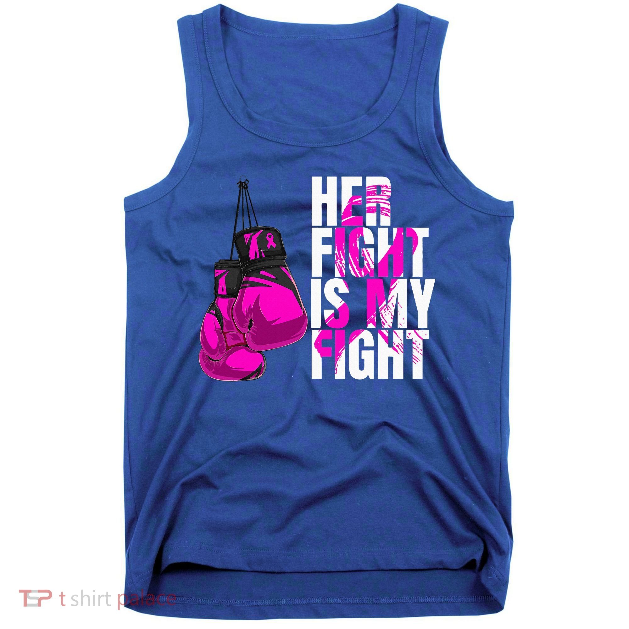 Breast Cancer Awareness Husband Support Squad Tank Top