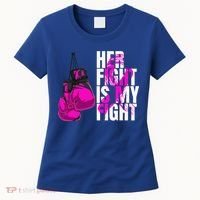 Breast Cancer Awareness Husband Support Squad Women's T-Shirt thumb 0