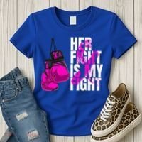 Breast Cancer Awareness Husband Support Squad Women's T-Shirt thumb 3
