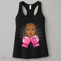 Breast Cancer Afro African American For Women Girls Women's Tank Top thumb 3