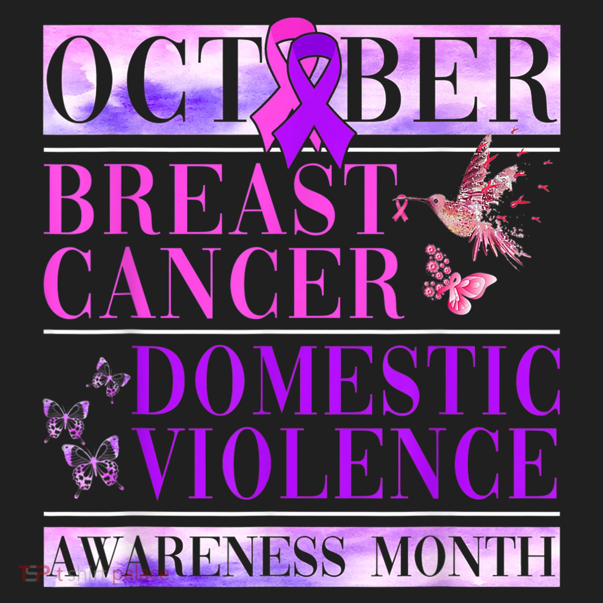Breast Cancer And Domestic Violence Awareness Hat