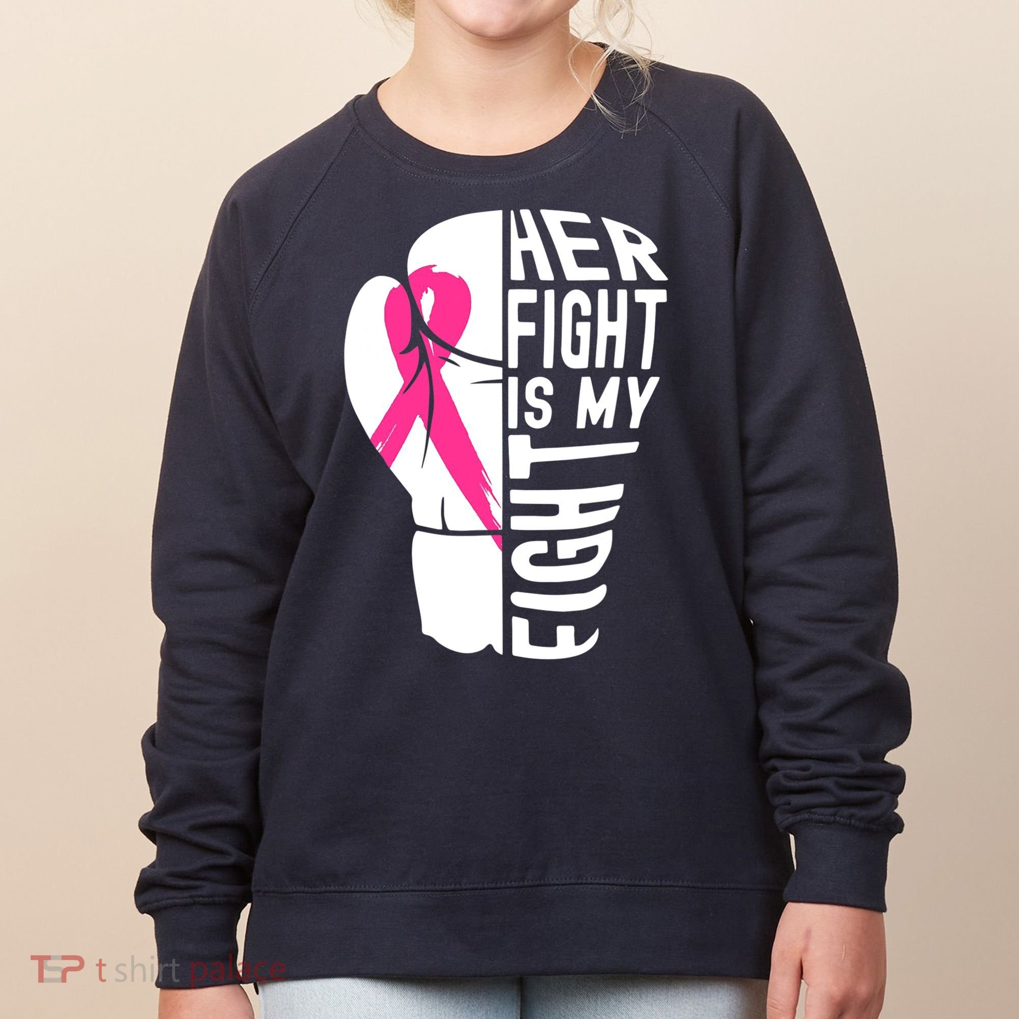 Breast Cancer Awareness Husband Support Squad Women's Sweatshirt