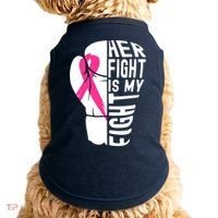 Breast Cancer Awareness Husband Support Squad Doggie Tank thumb 0