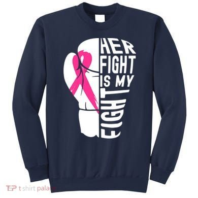 Breast Cancer Awareness Husband Support Squad Sweatshirt