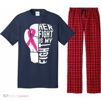 Breast Cancer Awareness Husband Support Squad Pajama Set thumb 0