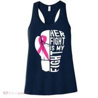 Breast Cancer Awareness Husband Support Squad Women's Tank Top thumb 0