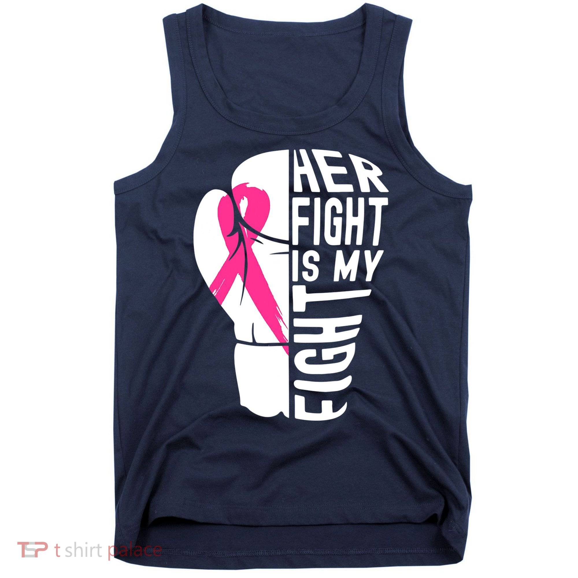 Breast Cancer Awareness Husband Support Squad Tank Top