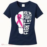 Breast Cancer Awareness Husband Support Squad Women's T-Shirt thumb 0