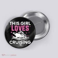 Best Cruising Art Cruise Ship Lover Cruise Travel Button thumb 0