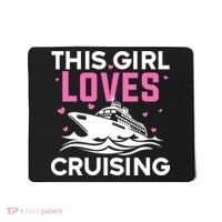 Best Cruising Art Cruise Ship Lover Cruise Travel Mousepad thumb 0