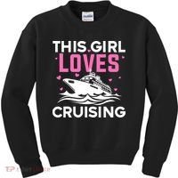 Best Cruising Art Cruise Ship Lover Cruise Travel Kids Sweatshirt thumb 0