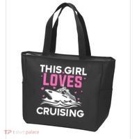 Best Cruising Art Cruise Ship Lover Cruise Travel Tote Bag thumb 3
