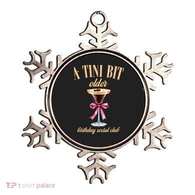 Birthday Costume A Tini Bit Older Espresso Martini Ornament