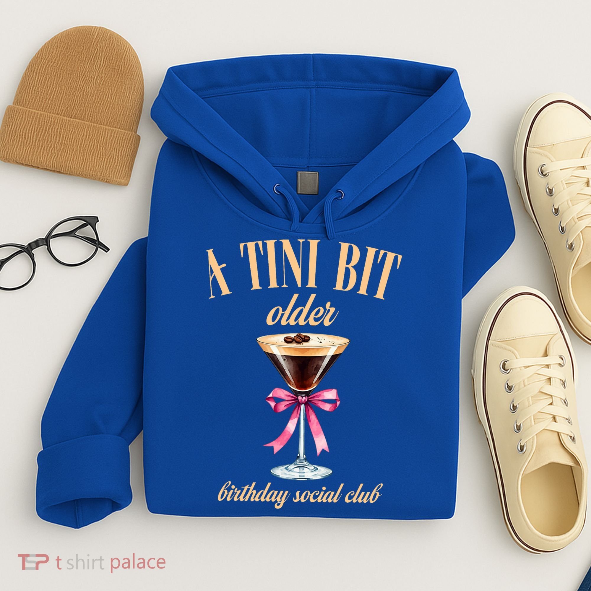 Birthday Costume A Tini Bit Older Espresso Martini Hoodie