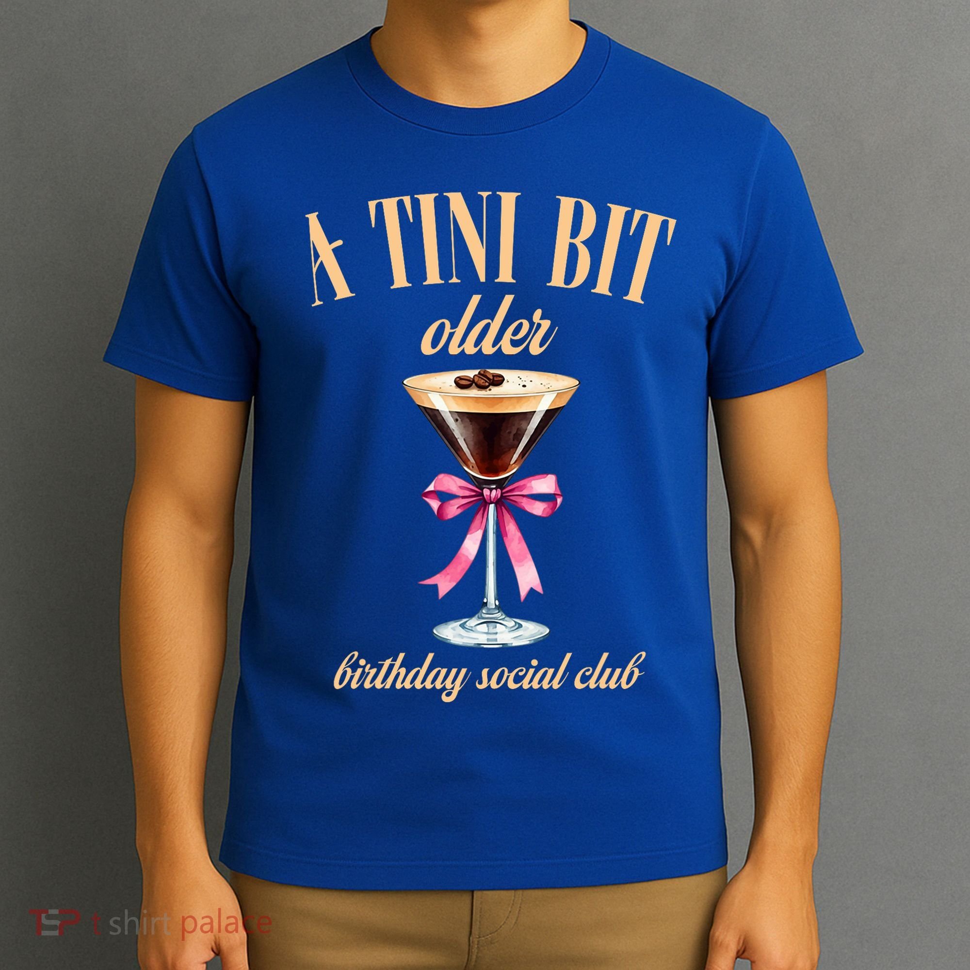 Birthday Costume A Tini Bit Older Espresso Martini T-Shirt