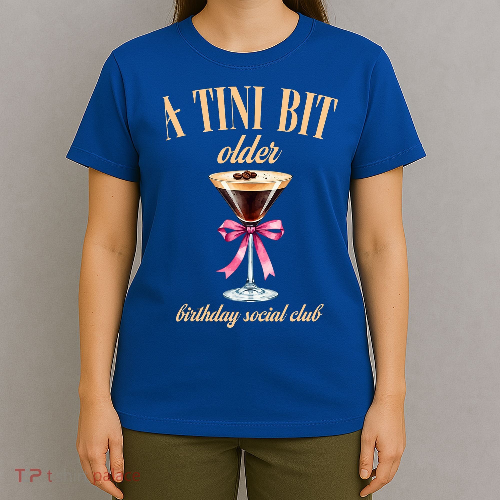 Birthday Costume A Tini Bit Older Espresso Martini T-Shirt