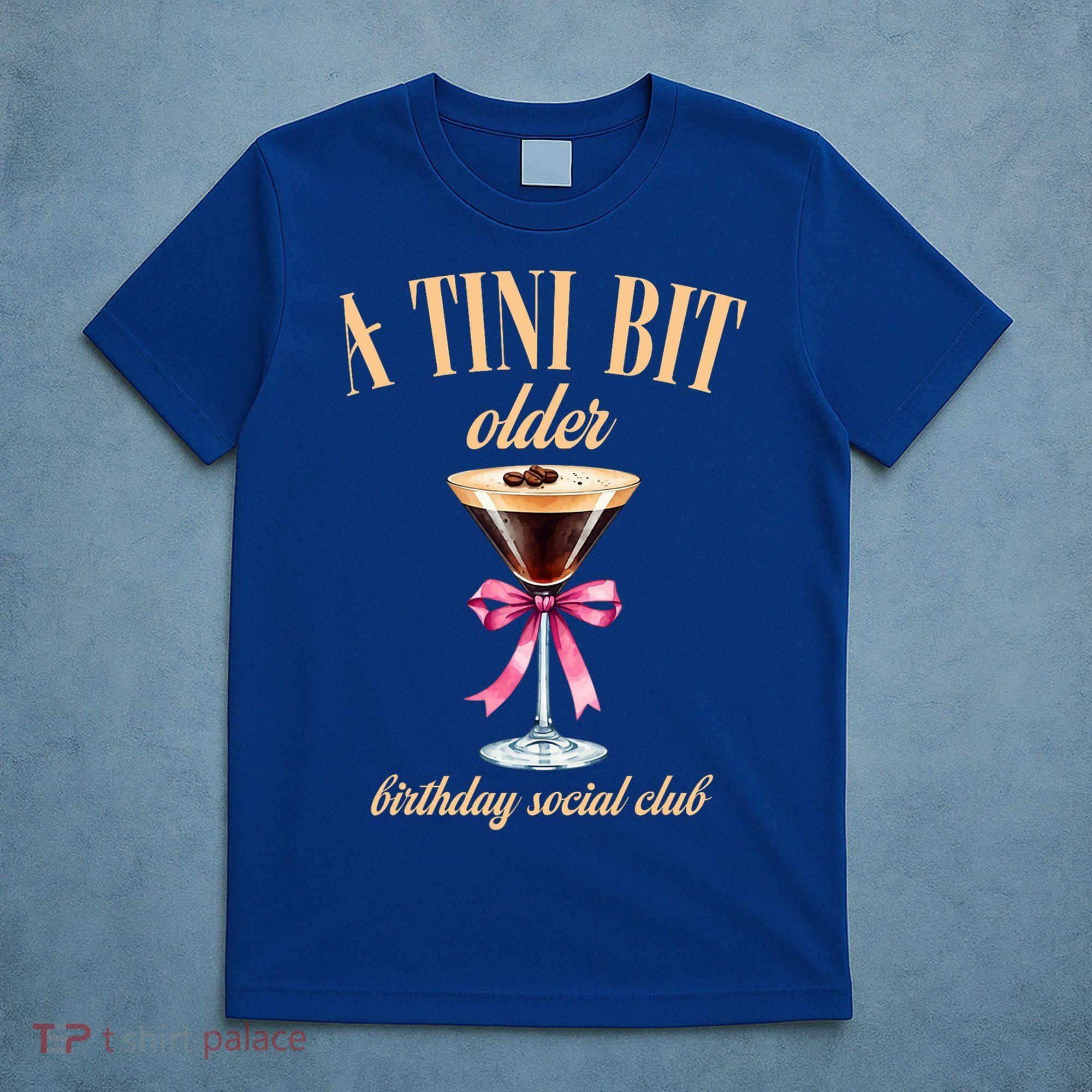 Birthday Costume A Tini Bit Older Espresso Martini T-Shirt