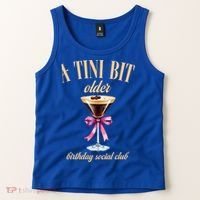 Birthday Costume A Tini Bit Older Espresso Martini Tank Top thumb 2