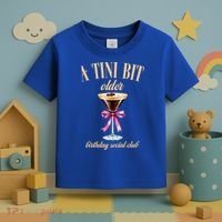 Birthday Costume A Tini Bit Older Espresso Martini Toddler T-Shirt thumb 3
