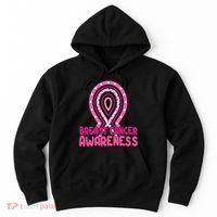 Breast Cancer Awareness Ribbon Heart Hoodie thumb 0