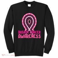 Breast Cancer Awareness Ribbon Heart Sweatshirt thumb 0