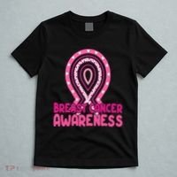 Breast Cancer Awareness Ribbon Heart T-Shirt thumb 5
