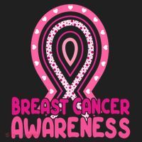 Breast Cancer Awareness Ribbon Heart Beanie thumb 2