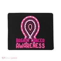 Breast Cancer Awareness Ribbon Heart Mousepad thumb 0