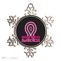 Breast Cancer Awareness Ribbon Heart Ornament thumb 0