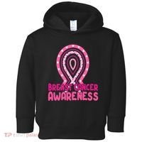 Breast Cancer Awareness Ribbon Heart Toddler Hoodie thumb 0