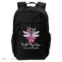 Breast Cancer Awareness Dragonfly Backpack thumb 0