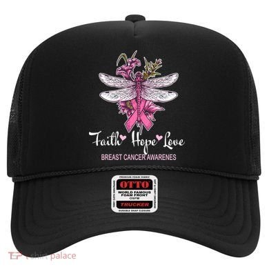 Breast Cancer Awareness Dragonfly Hat