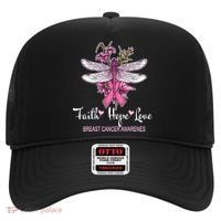 Breast Cancer Awareness Dragonfly Hat thumb 0