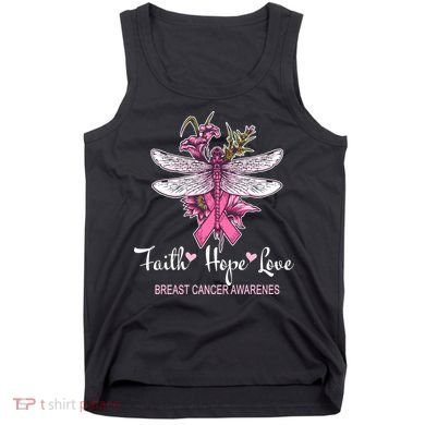 Breast Cancer Awareness Dragonfly Tank Top