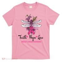 Breast Cancer Awareness Dragonfly T-Shirt thumb 0