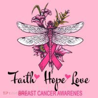 Breast Cancer Awareness Dragonfly Women's T-Shirt thumb 6