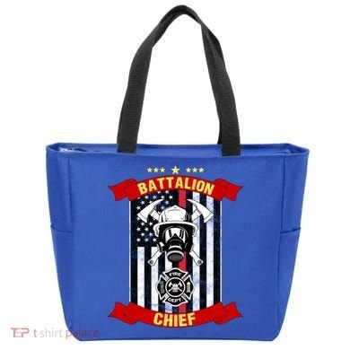 Battalion Chief American Firefighter Fire Hero Design Meaningful Gift Tote Bag