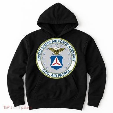 Best Civil Air Patrol Circle Air Force Auxiliary USAF Hoodie