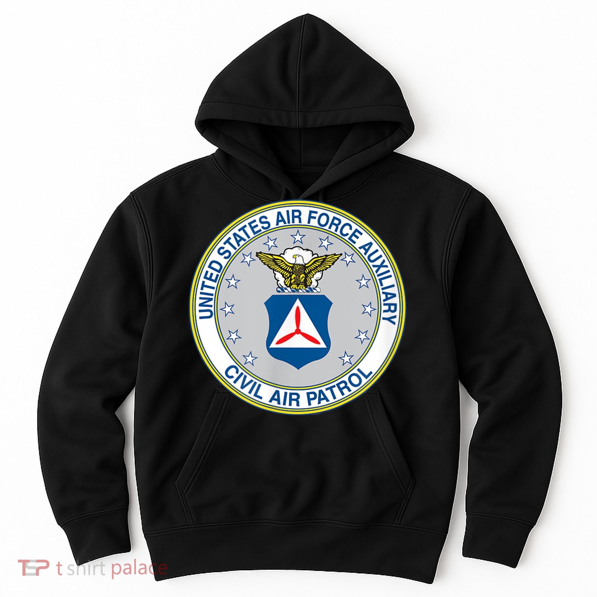Best Civil Air Patrol Circle Air Force Auxiliary USAF Hoodie